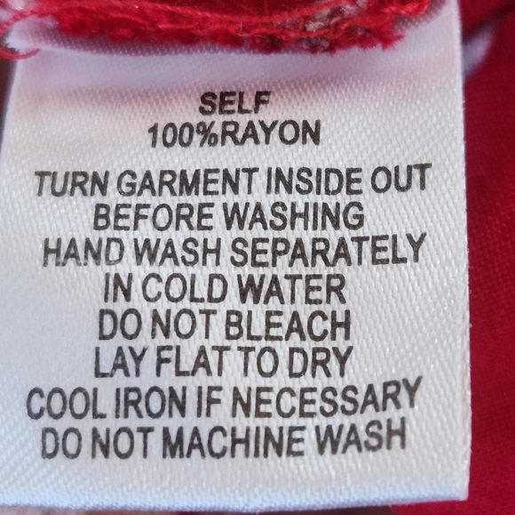 Akira Chicago Red Label Blouse With Pockets. - Picture 12 of 16